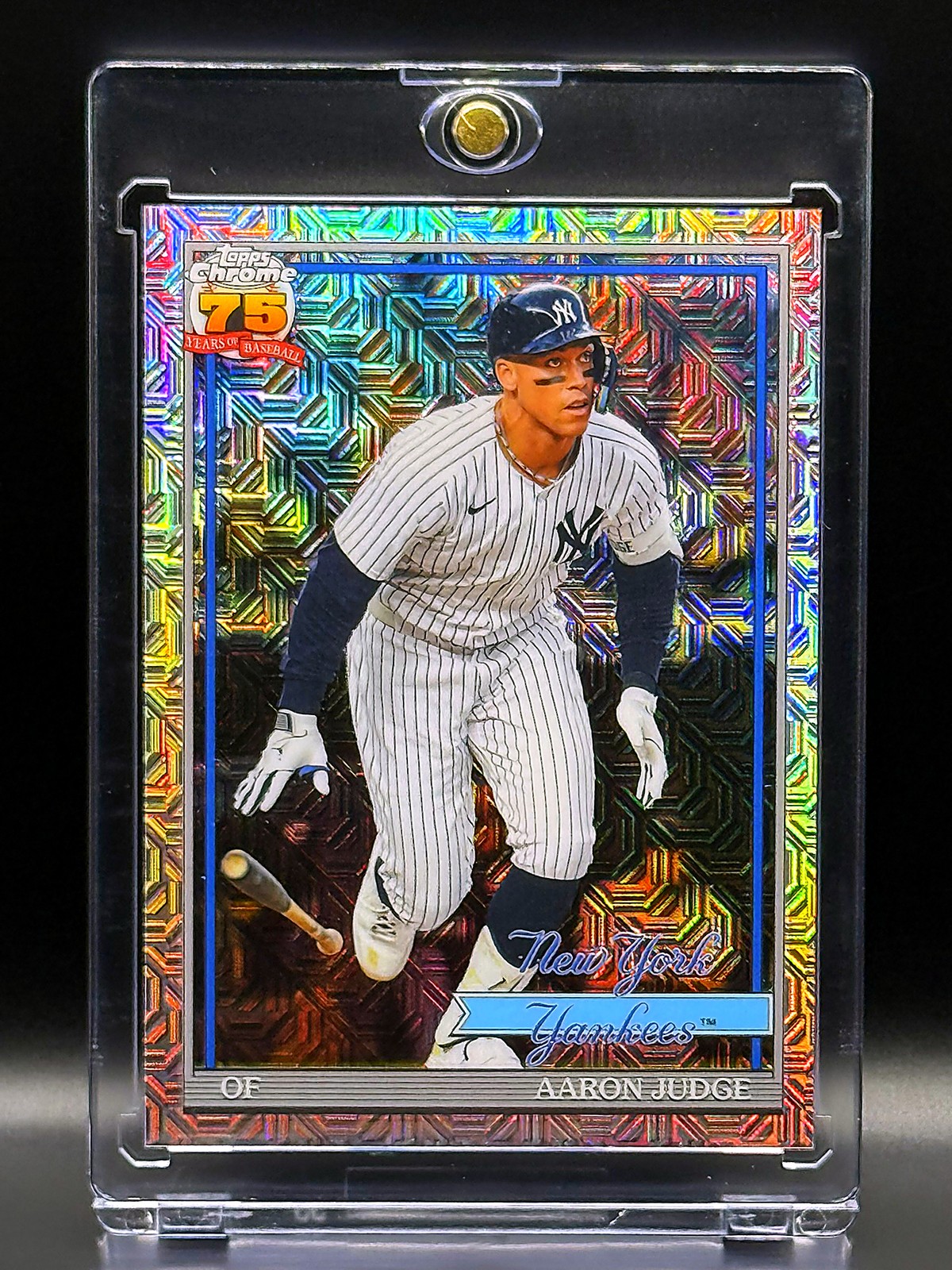 Aaron Judge 2026 Topps Chrome 1991 Topps Mojo Refractor #91C-82 New York Yankees