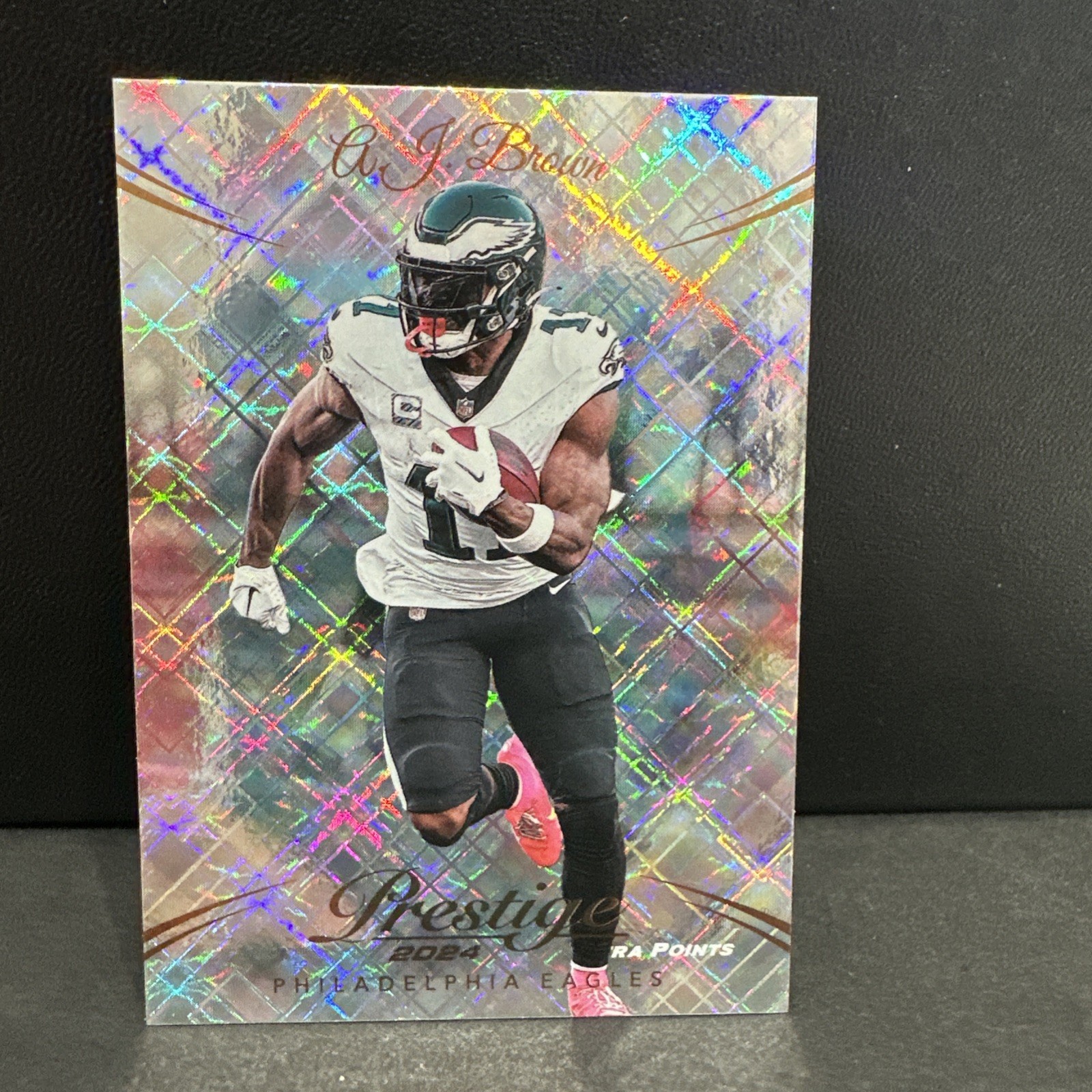 2024 Panini Prestige Diamond Xtra Points A.J. Brown #240 Philadelphia Eagles Y1
