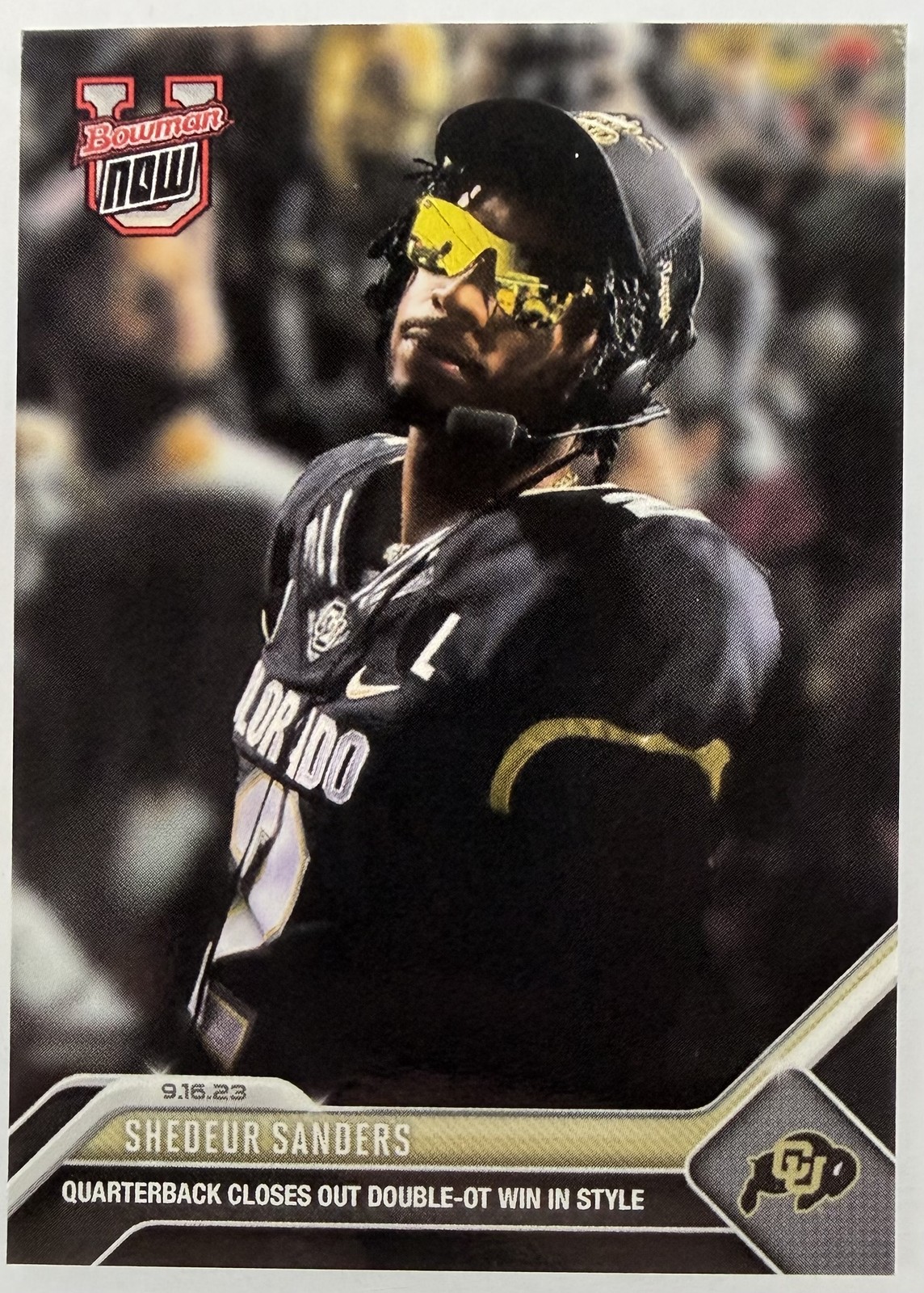 2023 Bowman U Now – Shedeur Sanders #5 /23144 (RC)