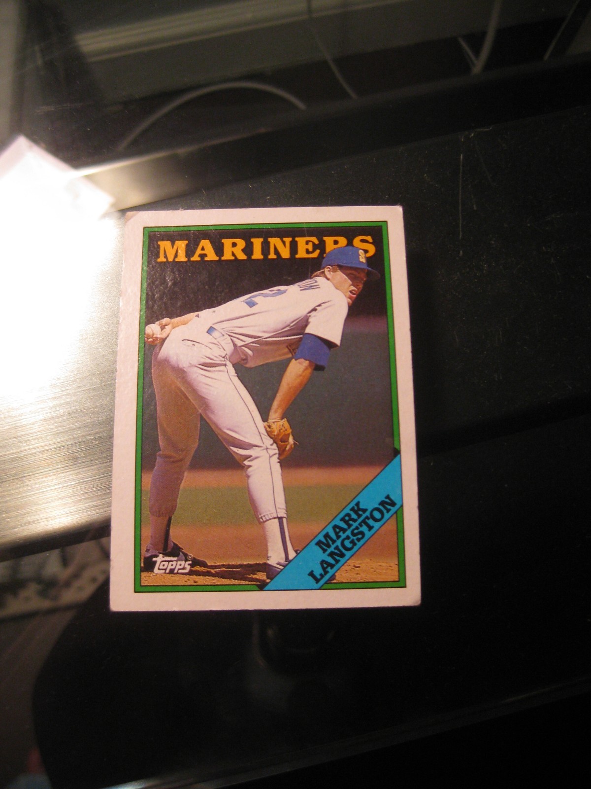 Mariners Mark Langston 1988 Topps Baseball Card #80 Modern (1981-Now) Original