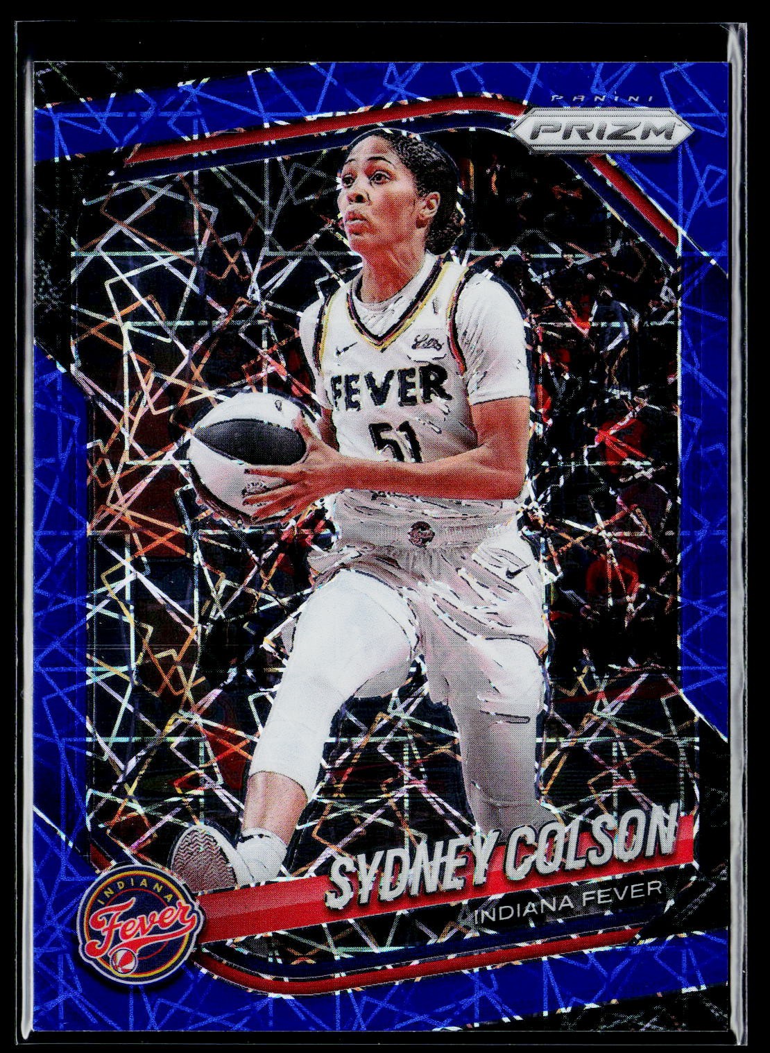 2025 Panini Prizm WNBA Sydney Colson Blue Velocity 1