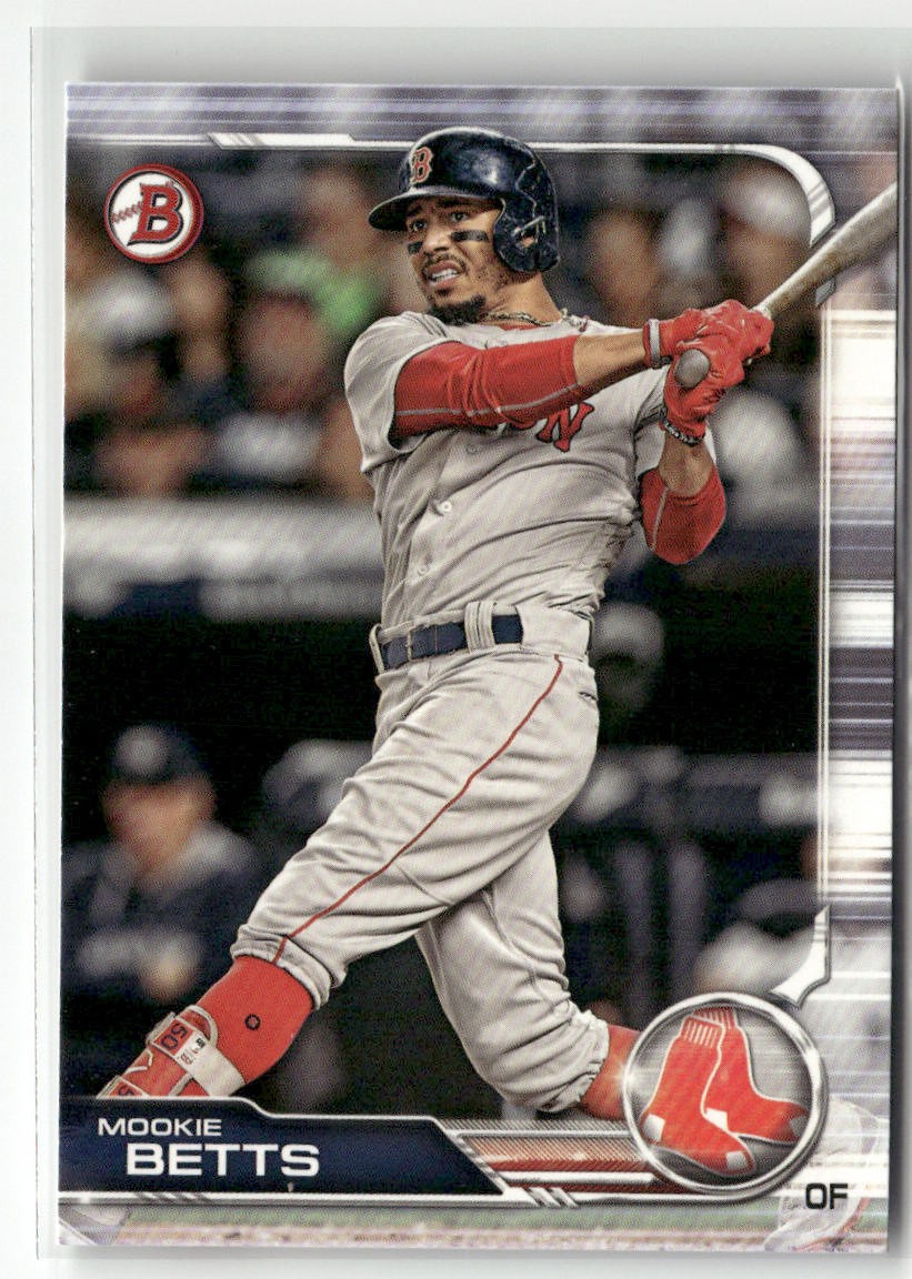 2019 BOWMAN #50 MOOKIE BETTS BOSTON RED SOX