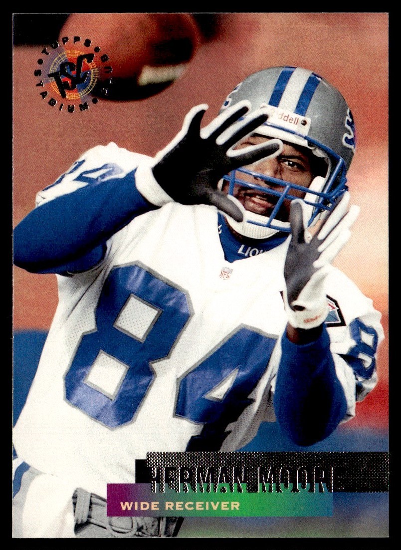 1995 Stadium Club Herman Moore #160