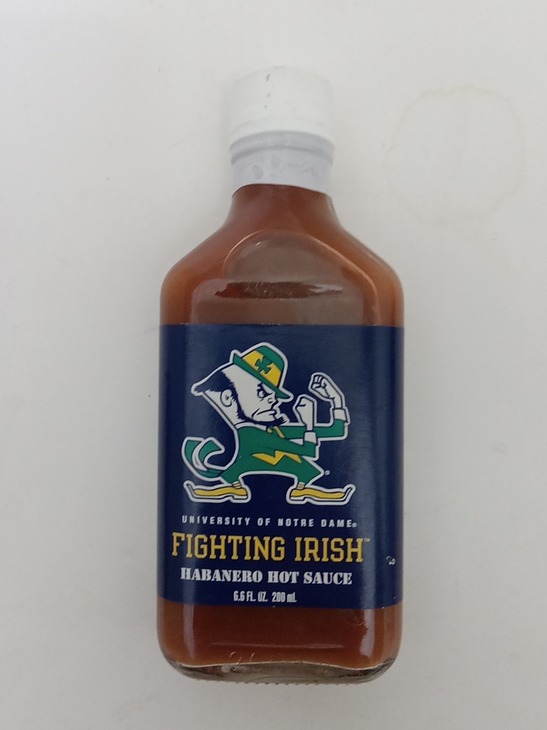 Nortre Dame Fighting Irish Habanero Hot Sauce 6.6 oz. SEALED Harry’s Hot Sauce