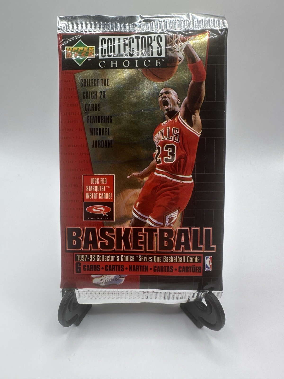 1997-98 Upper Deck Collectors Choice Series One Sealed Packs (Lot Of 2 Packs)