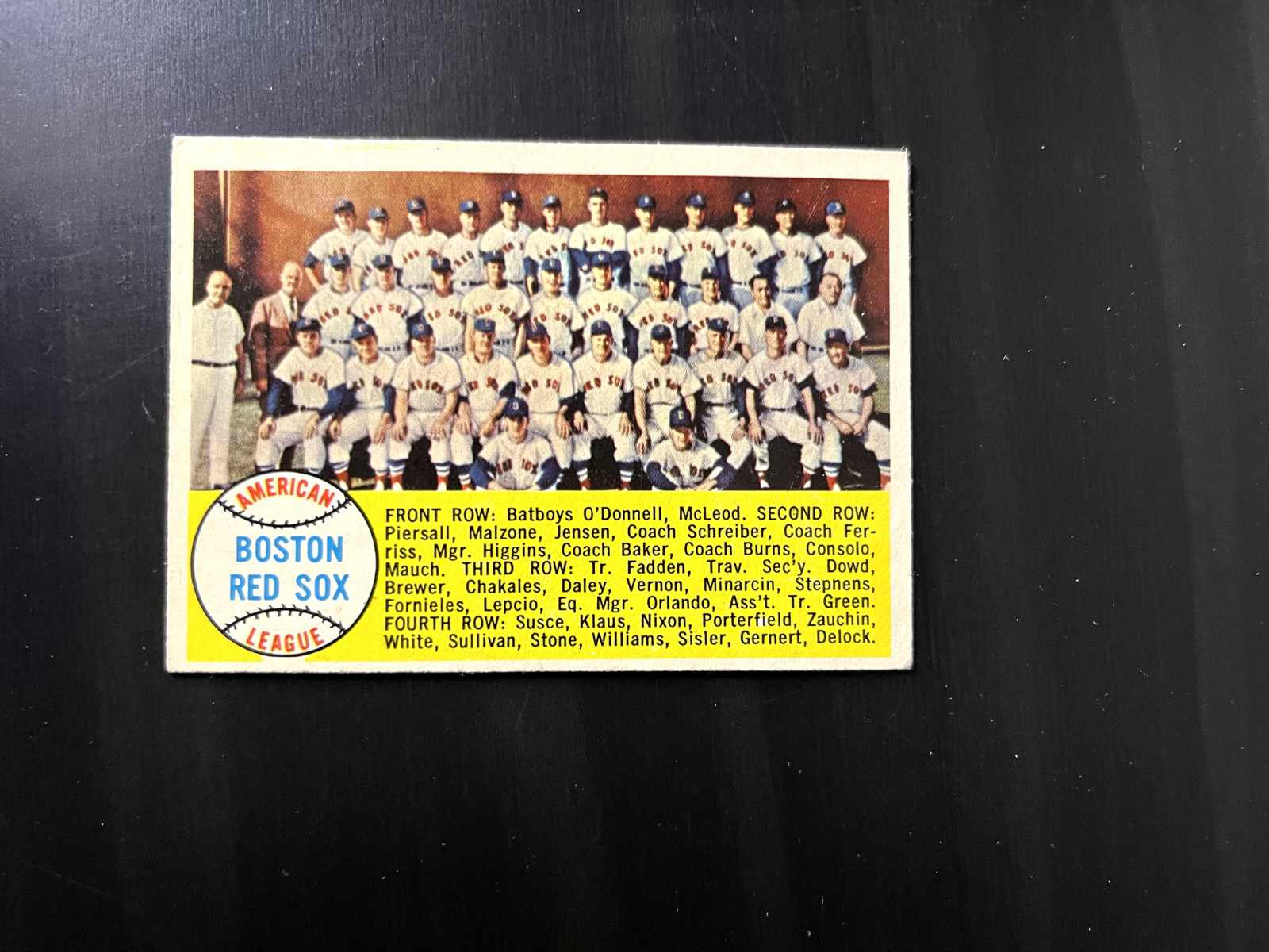 1958 Topps Baseball You-Pick. Complete Your Set. Low Shipping. Bulk Discounts