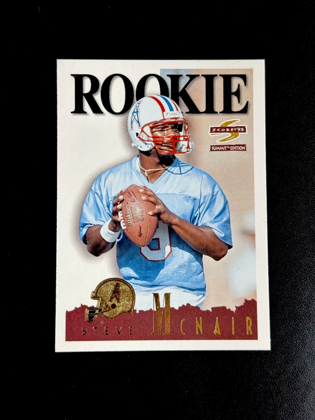 1995 Score Summit Steve McNair Rookie Football Card #152 (RC) Houston Oilers