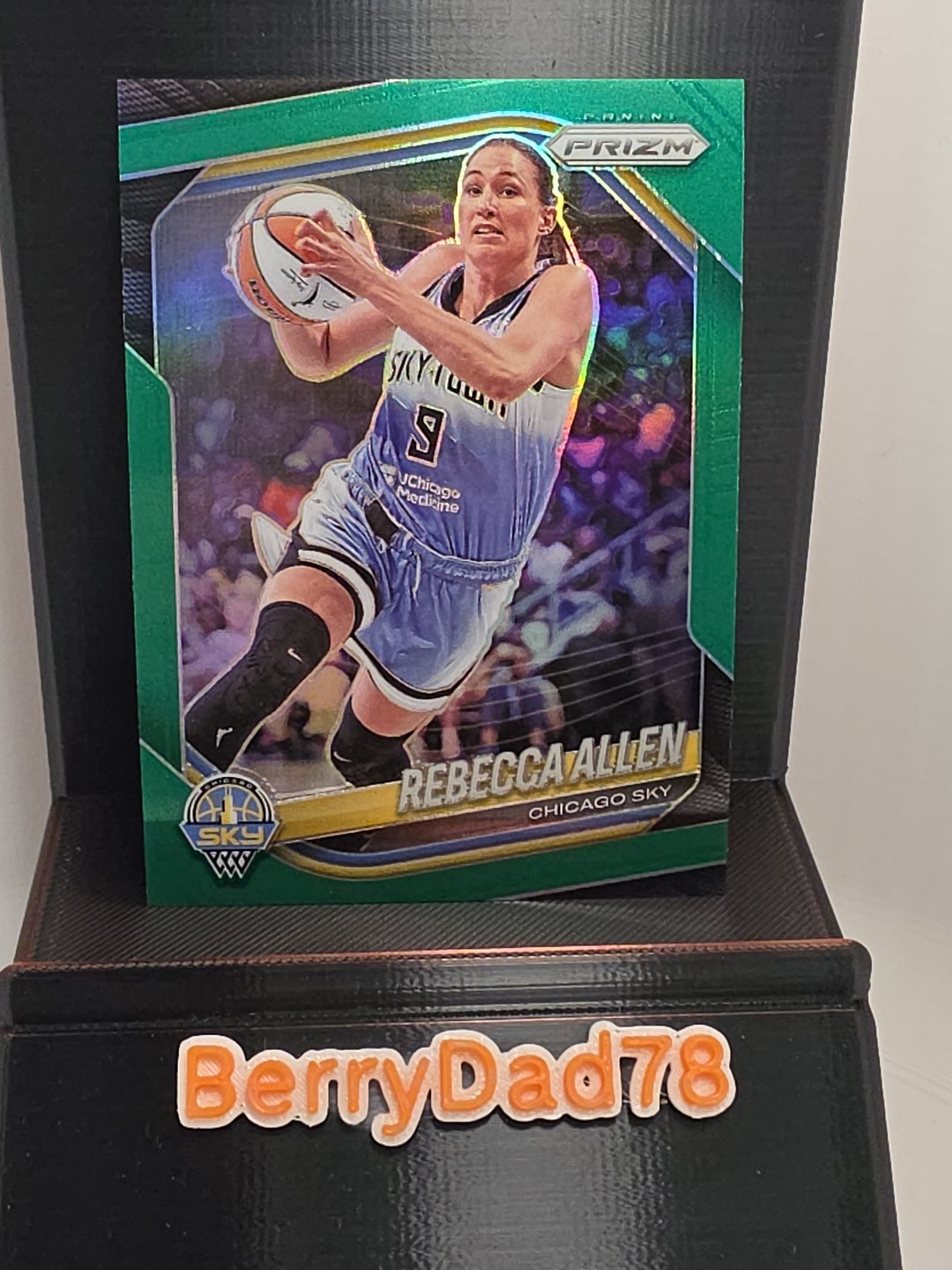 2025 Panini WNBA Prizm Rebecca Allen #67 Green Prizm Chicago Sky