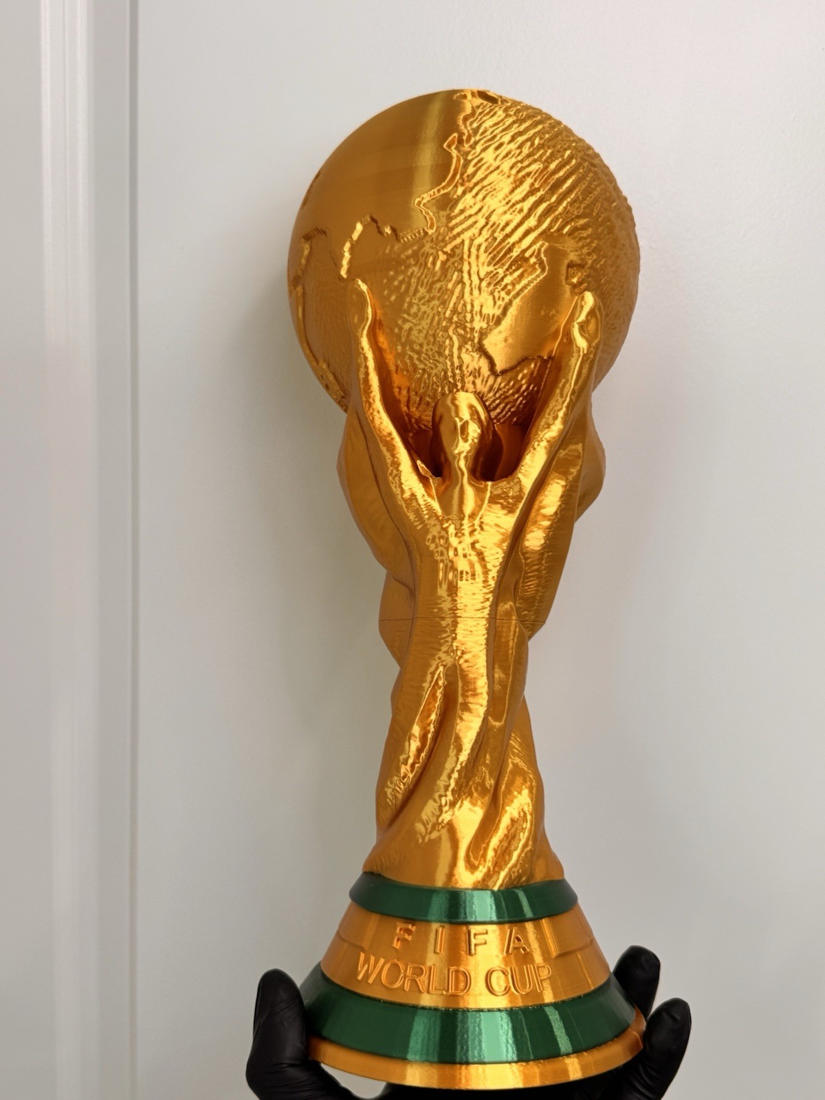 14.5” World Cup Trophy Replica Gold Soccer Cup 3D Printed TikTok 2026 Champions
