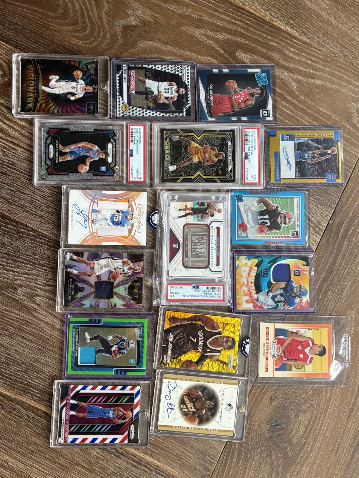 Massive Multi Sport Card Lot!! Rookies & Stars NBA NFL & MLB
