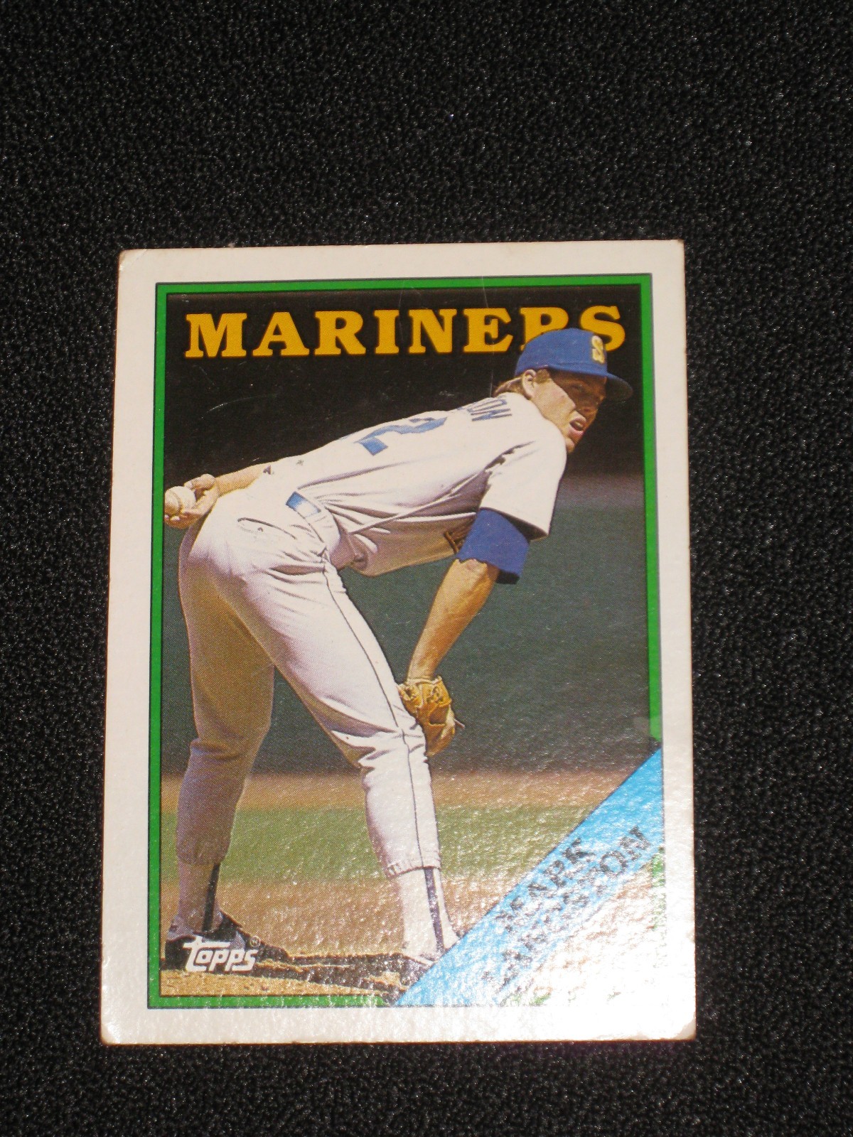 Mariners Mark Langston 1988 Topps Baseball Card #80 Modern (1981-Now) Original