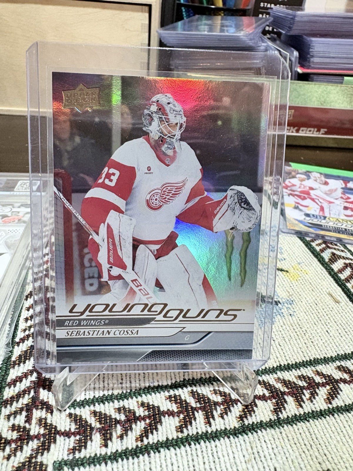 2024 UPPER DECK EXTENDED #708 SEBASTIAN COSSA SILVER FOIL YOUNG GUNS RC ROOKIE