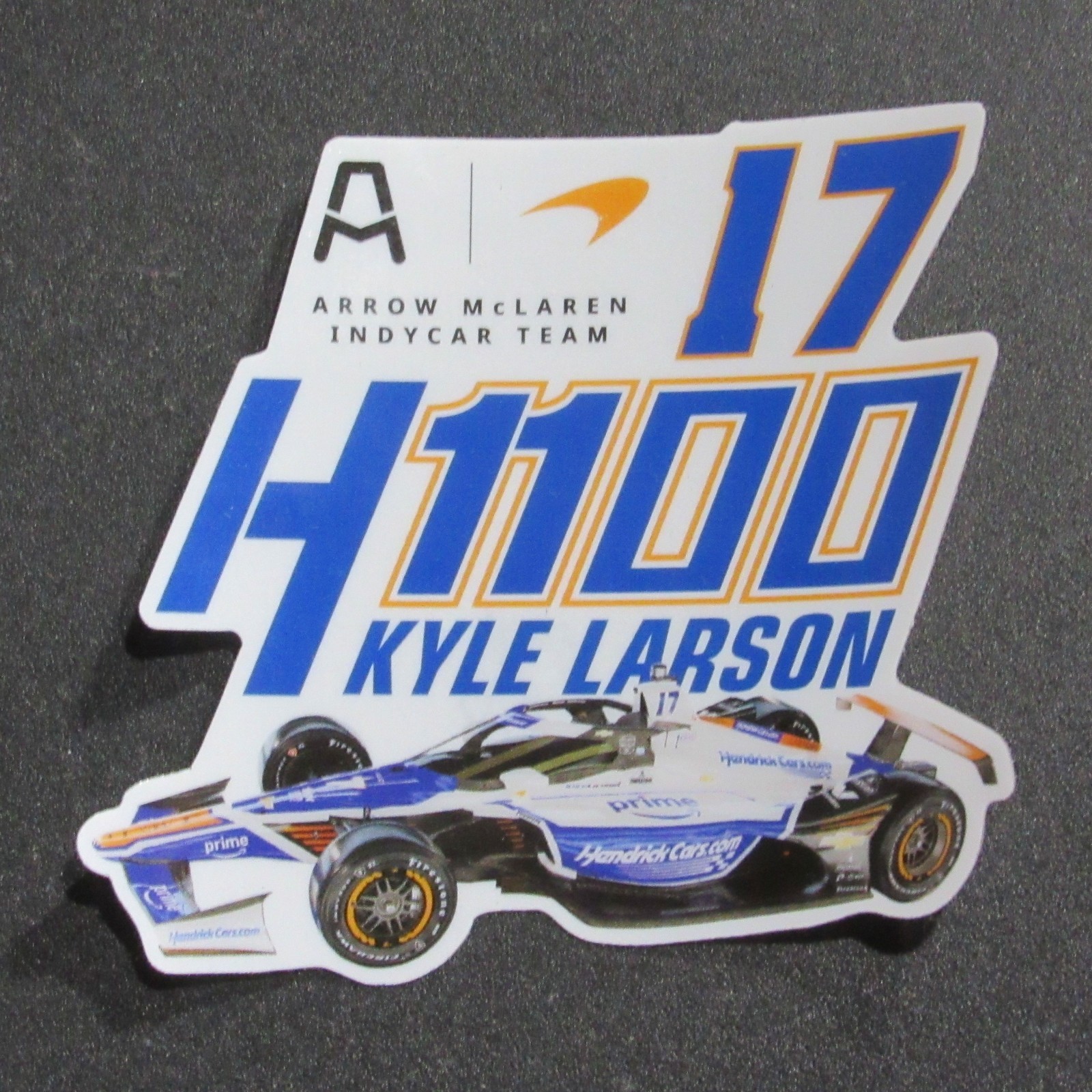 #17 Kyle Larson H1100 Multi-Use Decal Die-Cut 2025 Indy 500 Hendrick Cars Prime