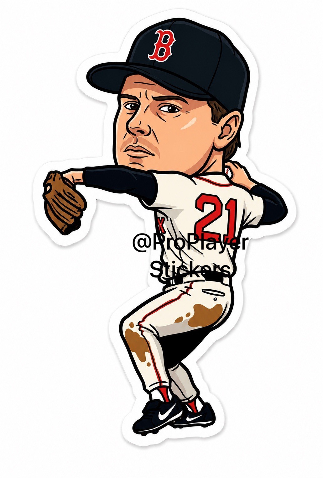 ⚾️ Roger Clemens “21” Sticker ⚾️