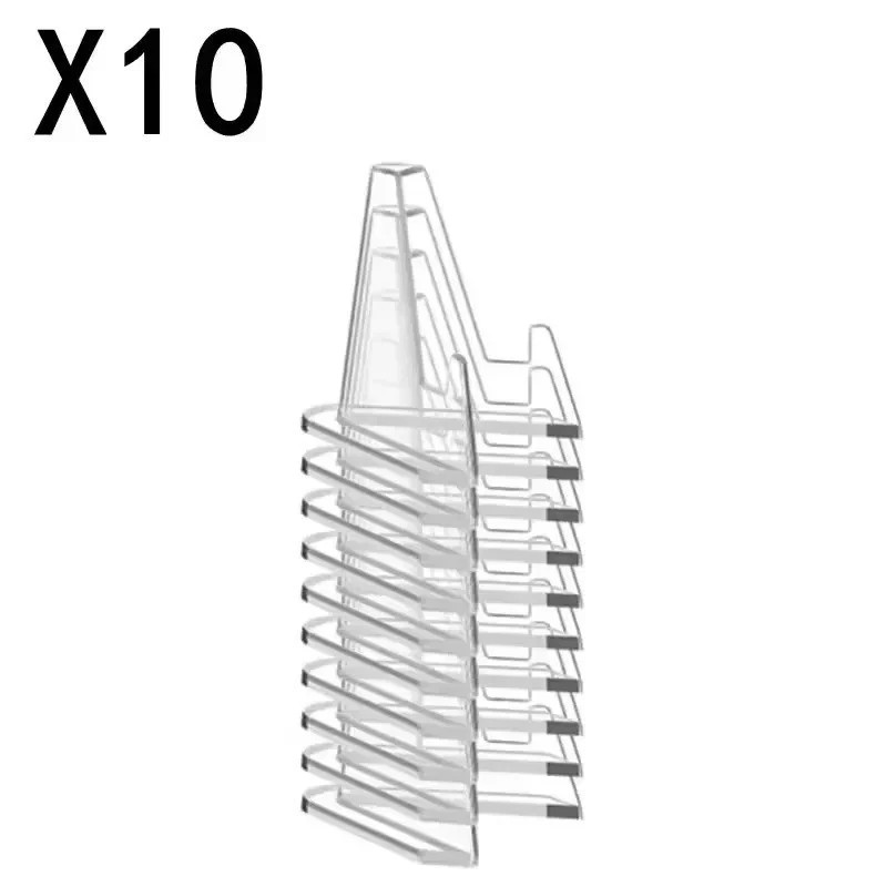 1-30Pcs Pack Clear Card Stands, Arcylic Card Display for Sports Graded