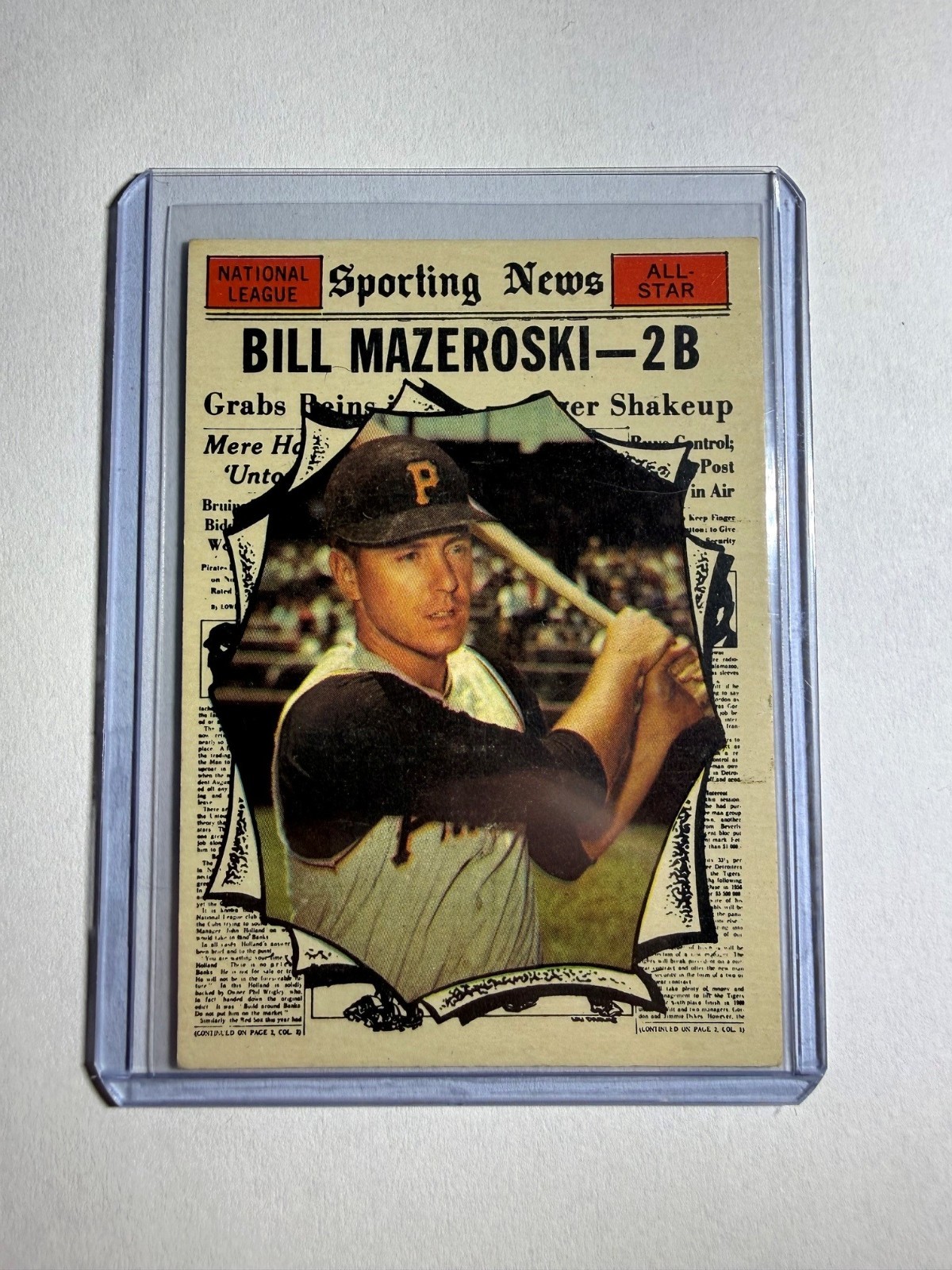 1961 Topps – High # All-Star Bill Mazeroski #571