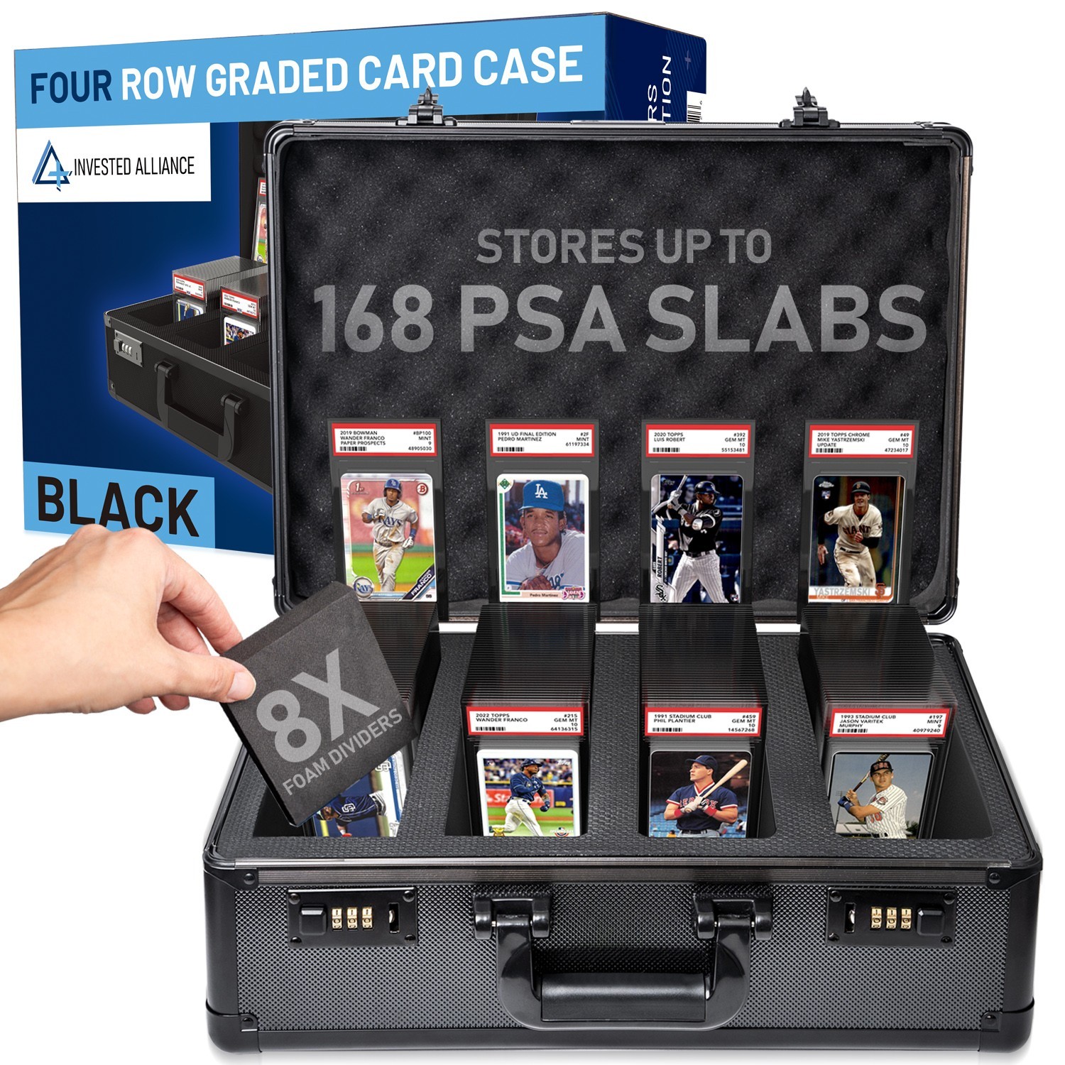 Graded Card Storage Case | Holds Slabs PSA BGS SGC | Trading Card Box Slab Deal