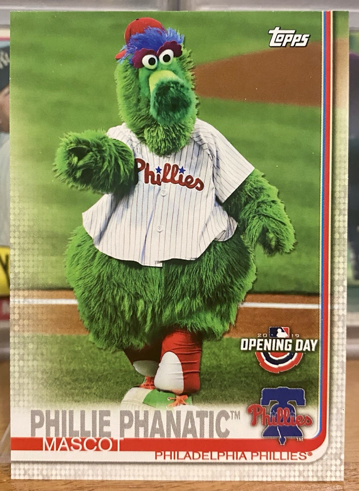 2019 Topps Opening Day Phillie Phanatic Mascot #M-21