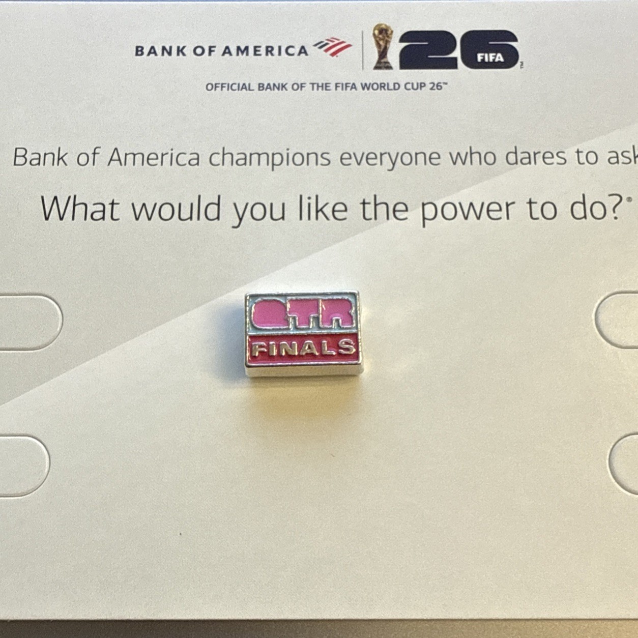 FIFA Single Charm For A Bracelet Quarterfinals “QTR FINALS”