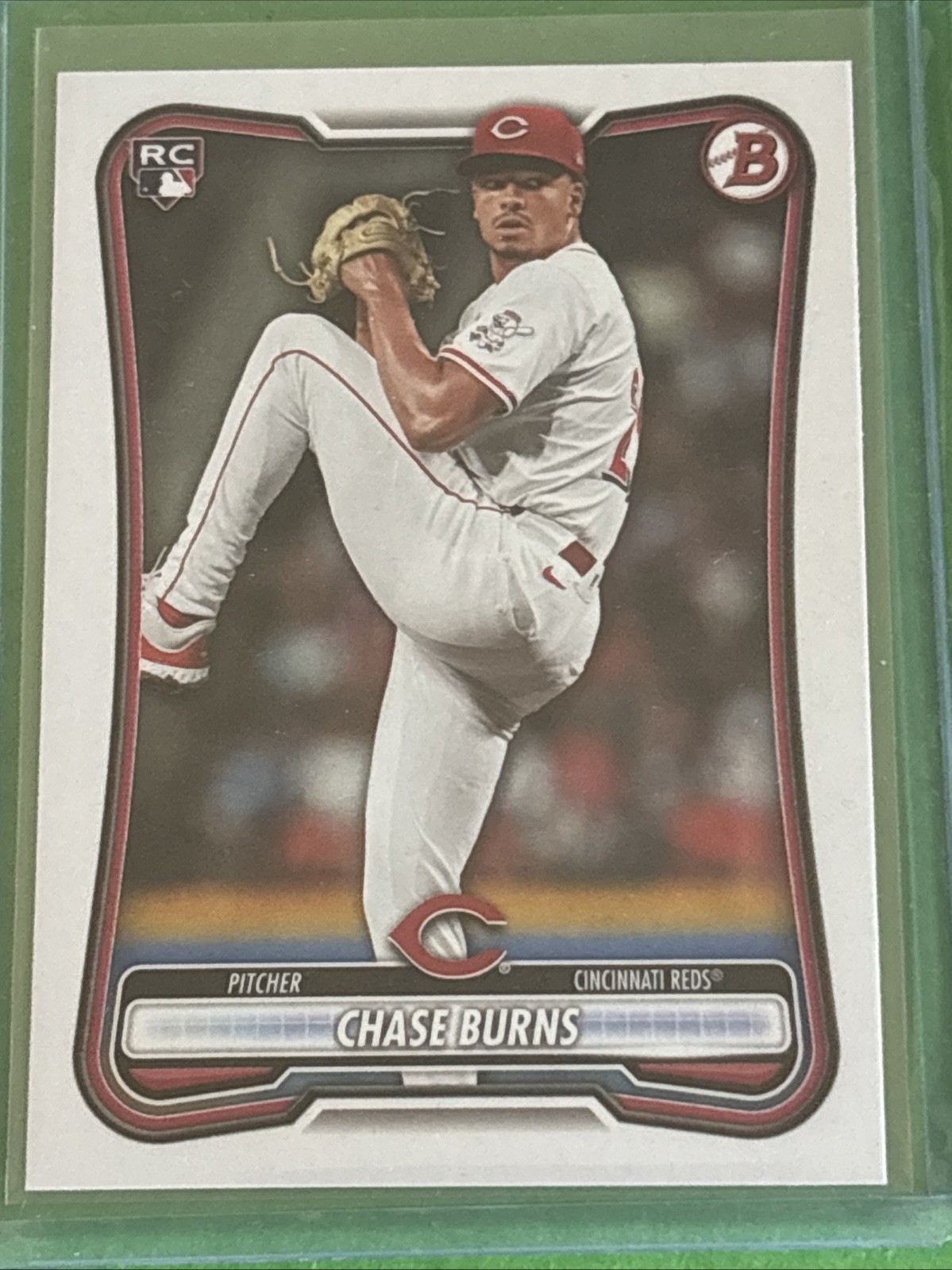 2026 Chase Burns 4-Pack Chrome BST Mega, Chrome #3 Mega, TOG & Paper #3 Reds RC