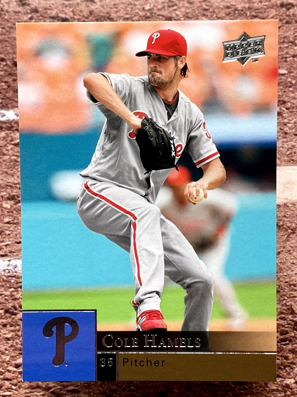 2009 Upper Deck Cole Hamels #808 Philadelphia Phillies