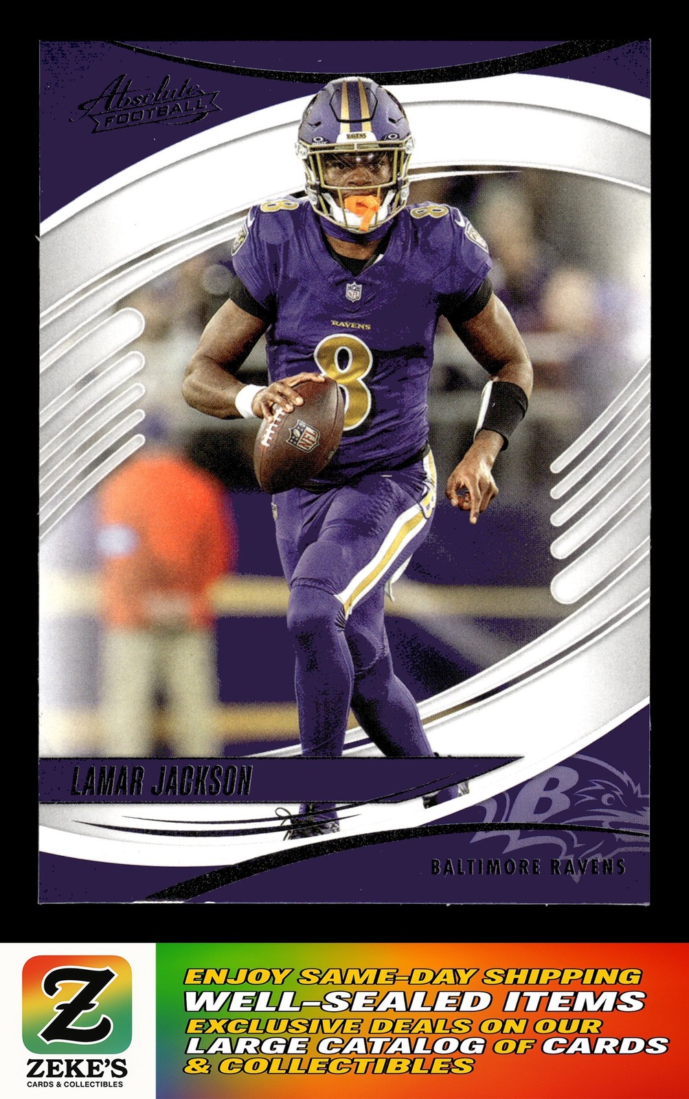 2025 Panini Absolute #97 Lamar Jackson Retail