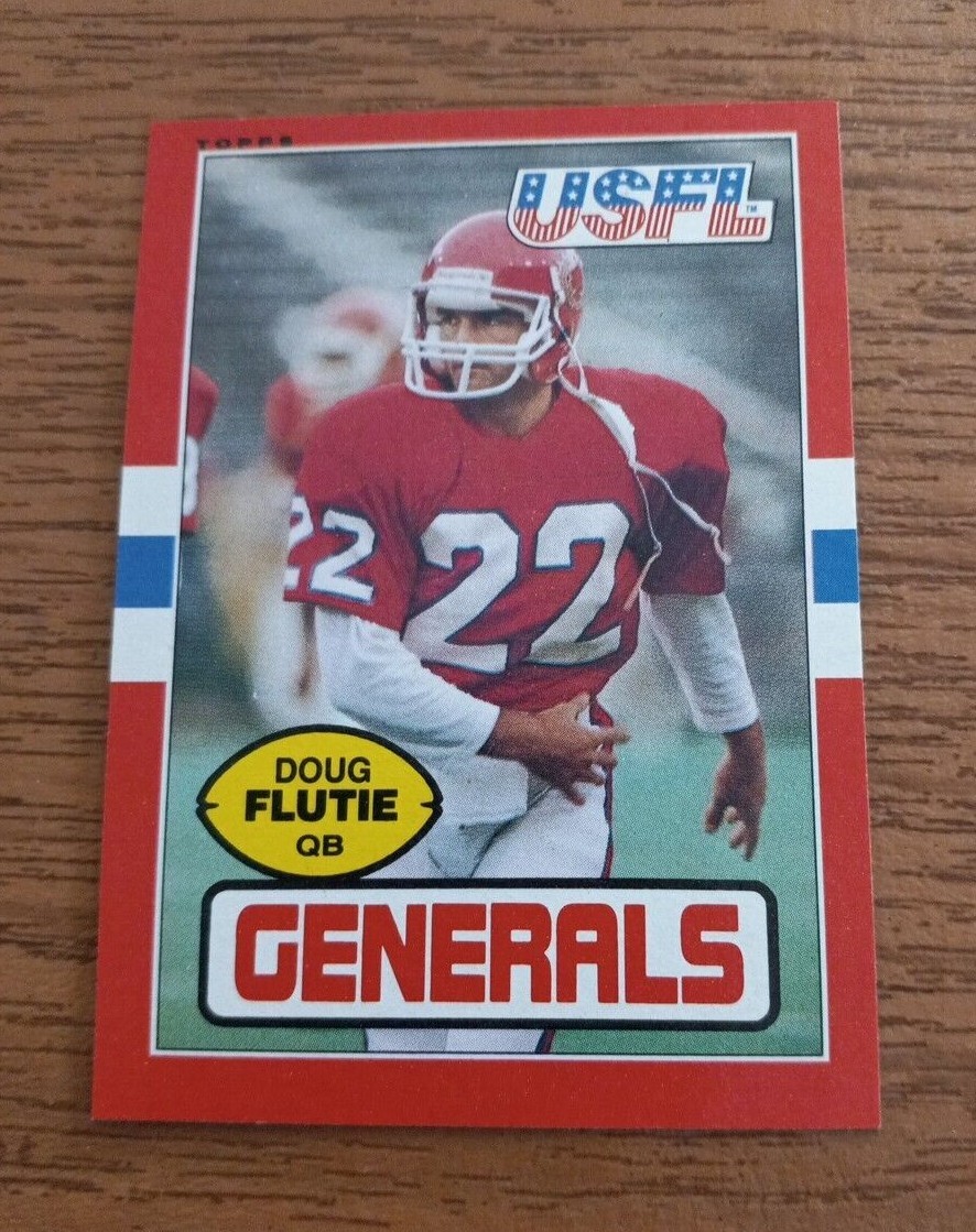 1985 USFL Football Card Singles – Create Own Lot
