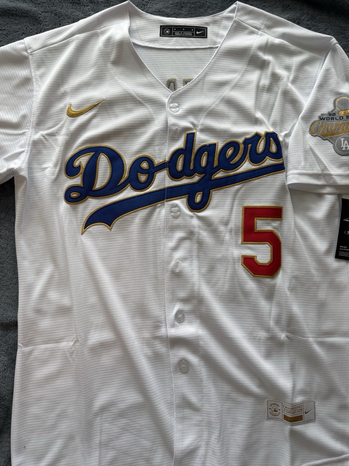 NEW Freddie Freeman Dodgers 2025 World Series Jersey! SHIPS SAME DAY!