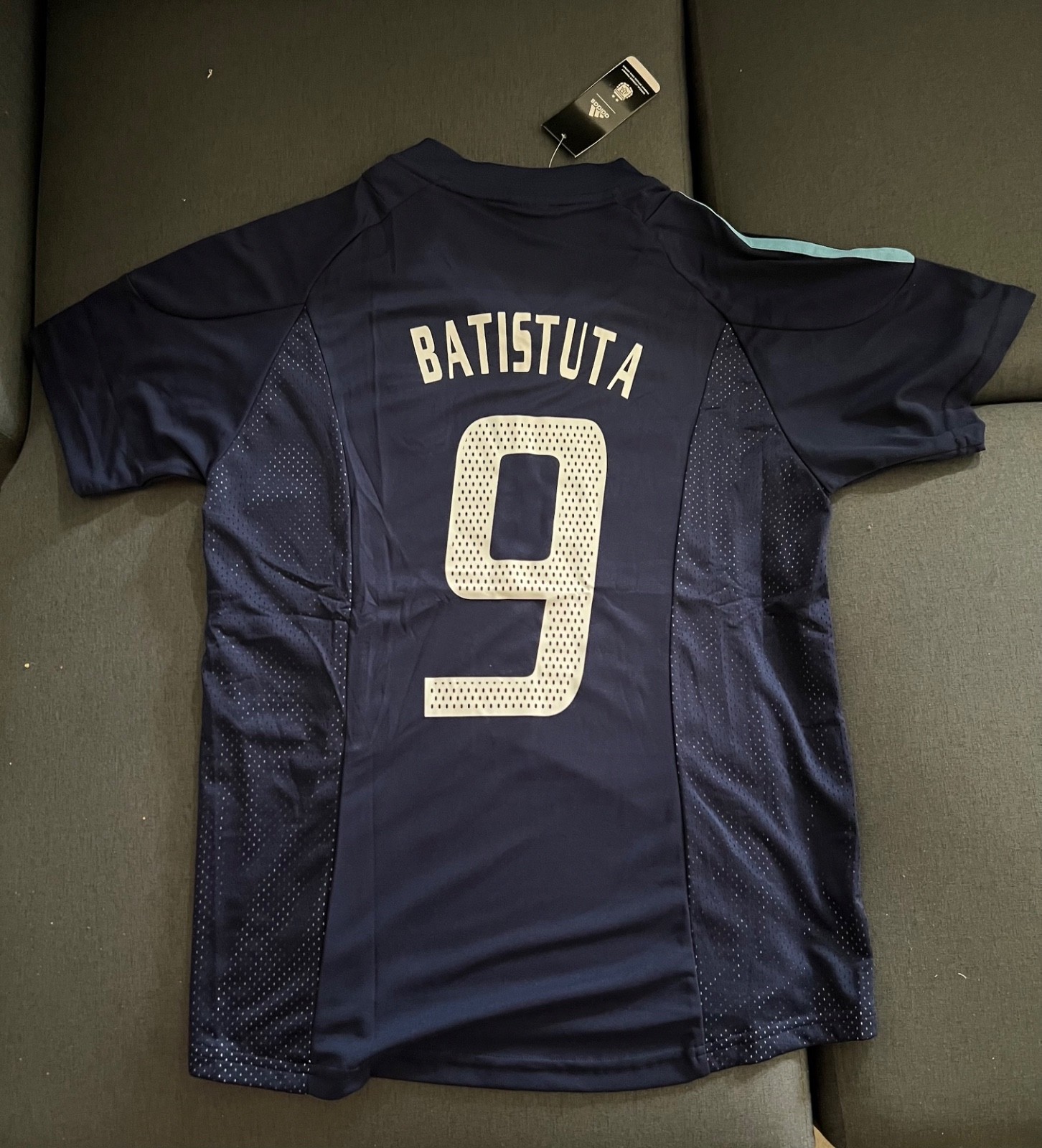 Batistuta Retro Argentina 2006 World Cup Jersey