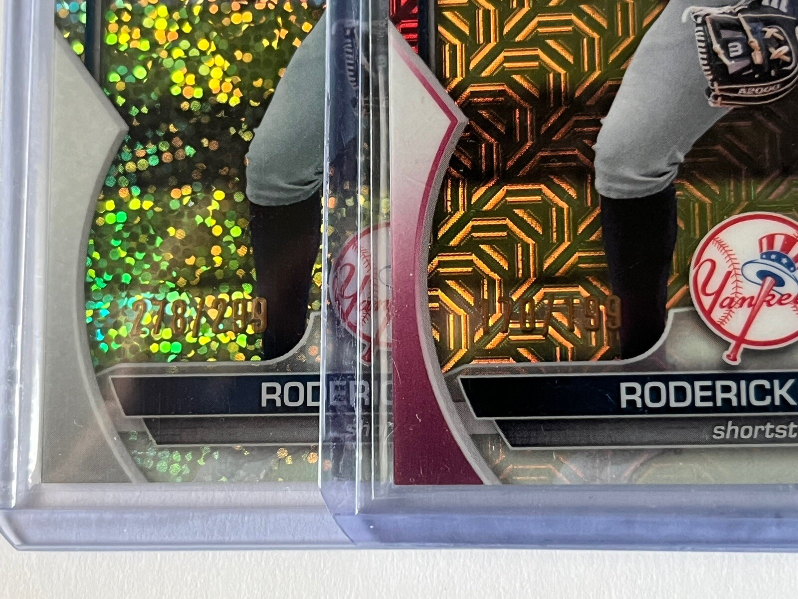 🔥 Roderick Arias 2023 Bowman Chrome Color Parallel Variations Lot BCP-135 🔥