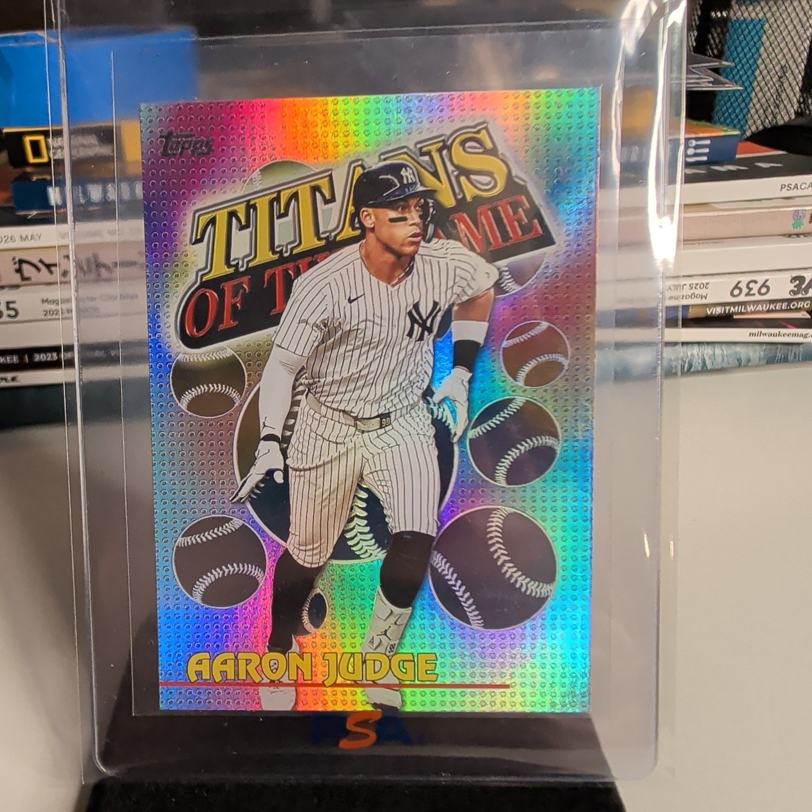2026 Topps Series 1 – Titans of the Game Aaron Judge #TOG-3
