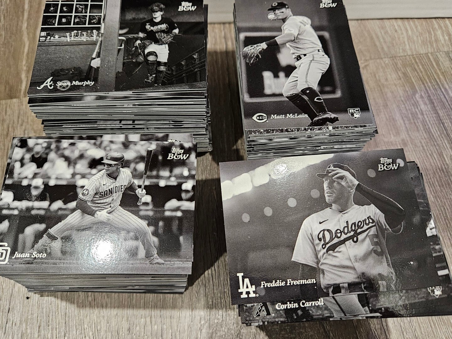 2023 Topps Black and White Base Cards #1-100 YOU PICK COMPLETE YOUR SET PRE SALE