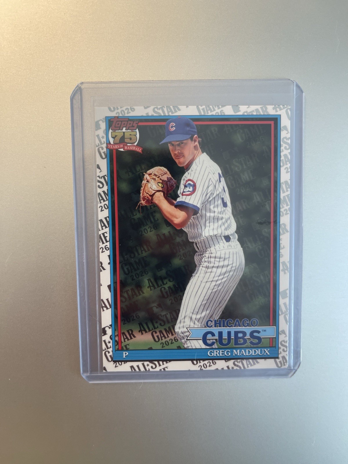Greg Maddux 🔥1991 Topps 🔥All Star Foil Parallel🔥 Topps 2026 All Star Insert