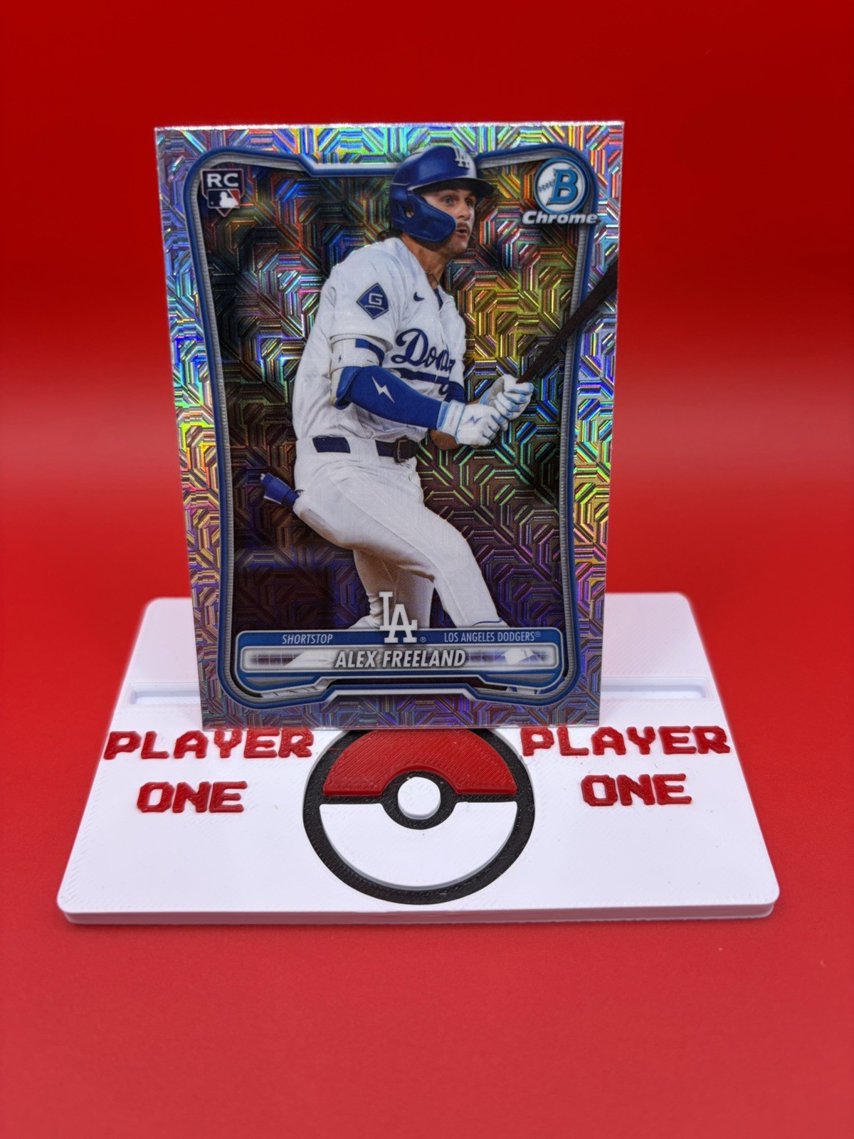 2026 Bowman Chrome Alex Freeland Rookie Mojo Refractor #70 RC RARE