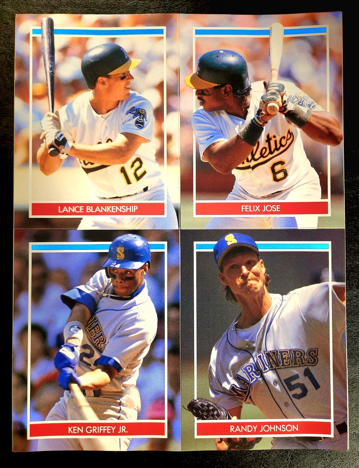 Publications International 1990 Hottest Rookies Baseball Sticker Album 50 Stick…