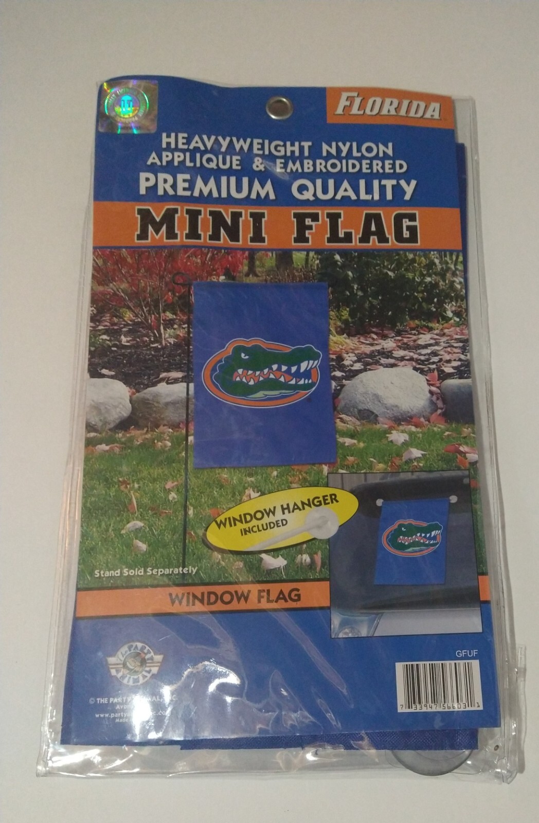 FLORIDA GATORS NCAA PREMIUM MINI GARDEN FLAG 15 X 10.5 New In Package 🐊🐊🐊🐊🐊
