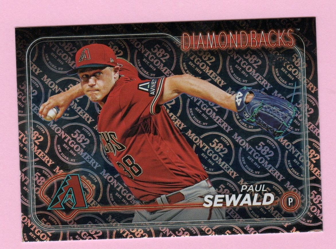 2024 Topps 582 Montgomery Club #271 Paul Sewald Arizona Diamondbacks
