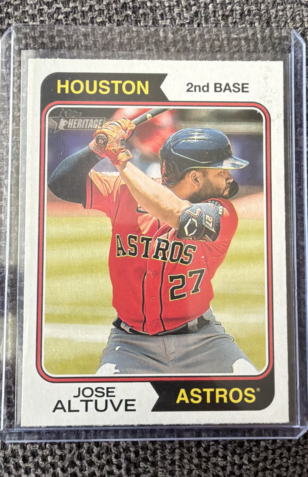 2023 Topps Heritage – Jose Altuve #461