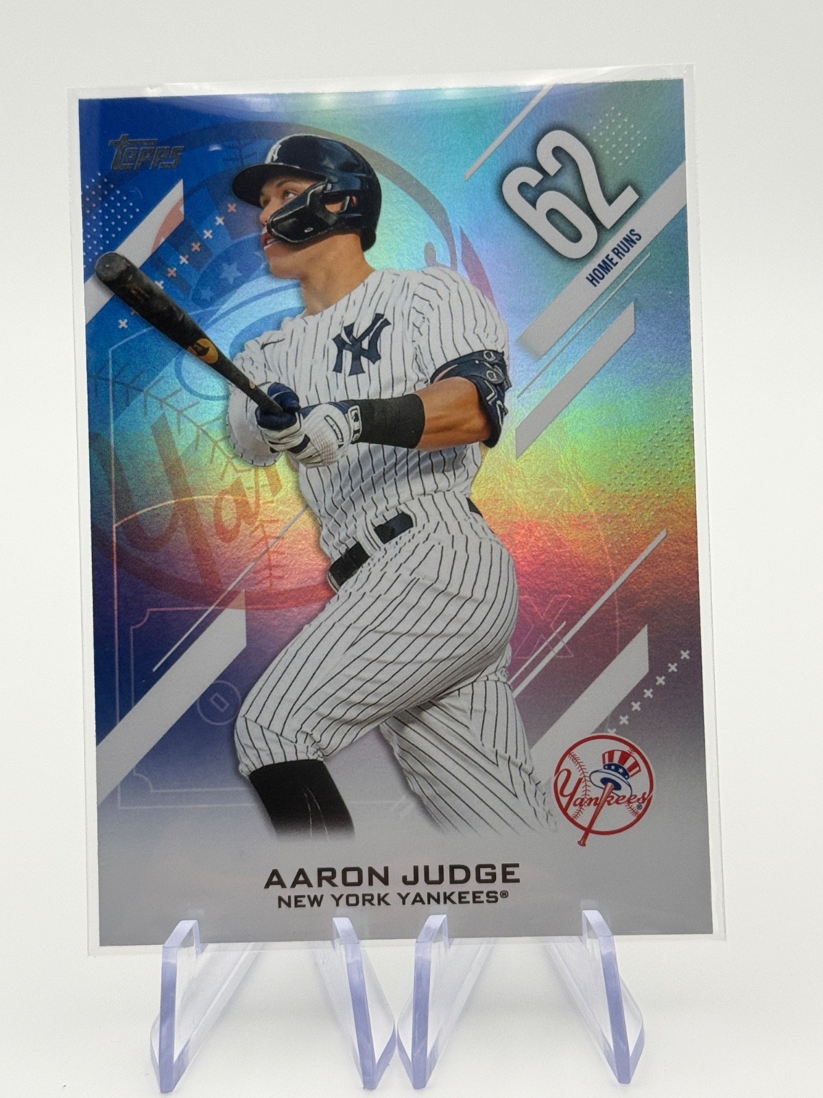 2026 Topps Series 2 Crooked Numbers New York Yankees Aaron Judge Card #CN-1