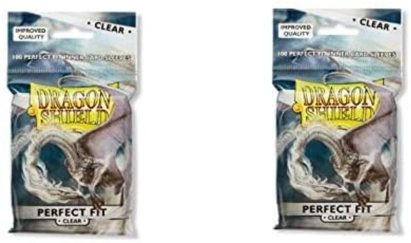Standard Size Polypropylene Sleeves: 100 Count for Trading Card Preservation
