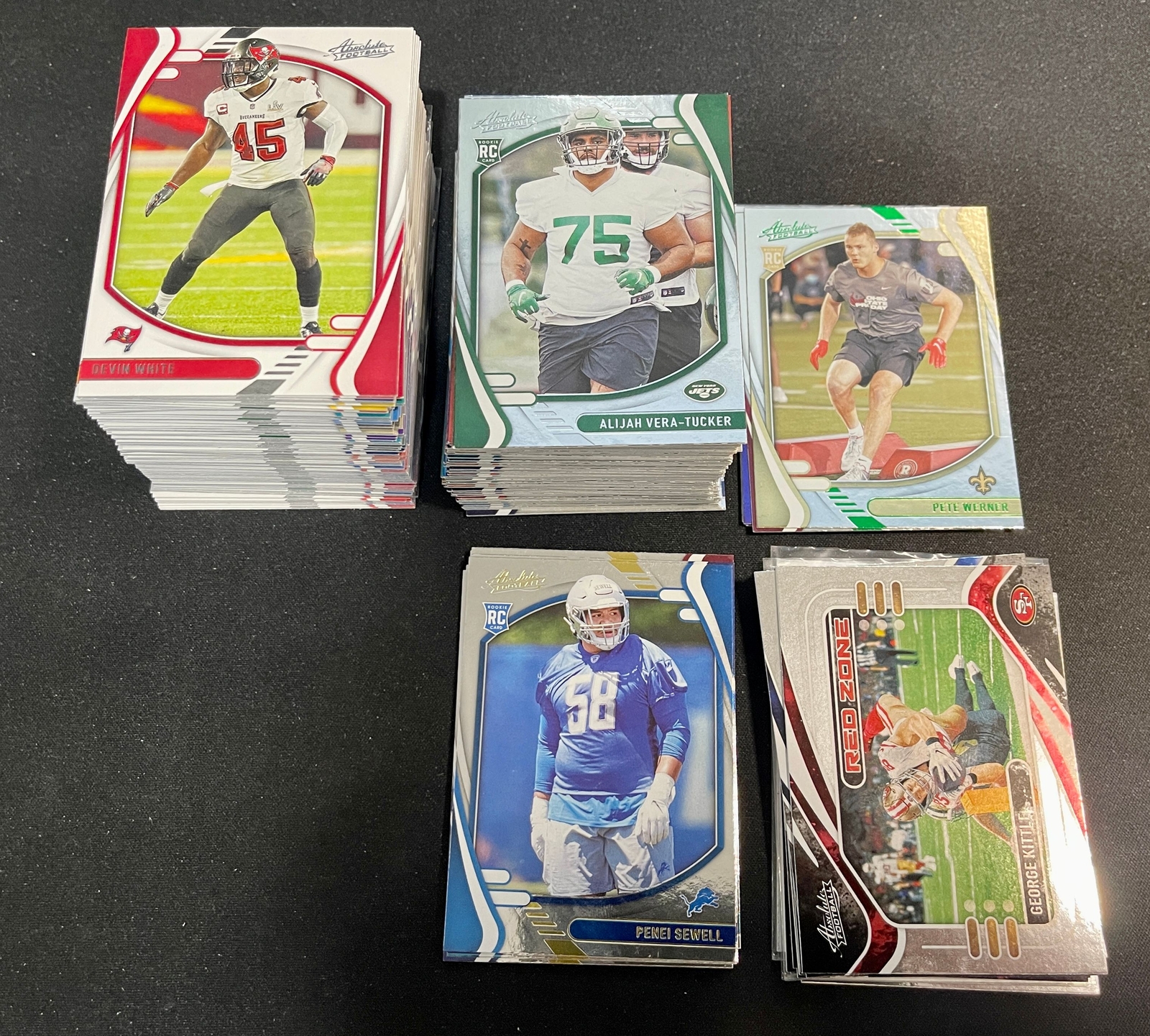 2021 Panini Absolute Football Cards 1-250 (NM) – You Pick – Complete Your Set