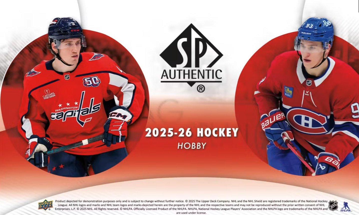 25-26 Upper Deck SP AUTHENTIC Complete Your Set Lot Pick Em from List PRE-SELL!!