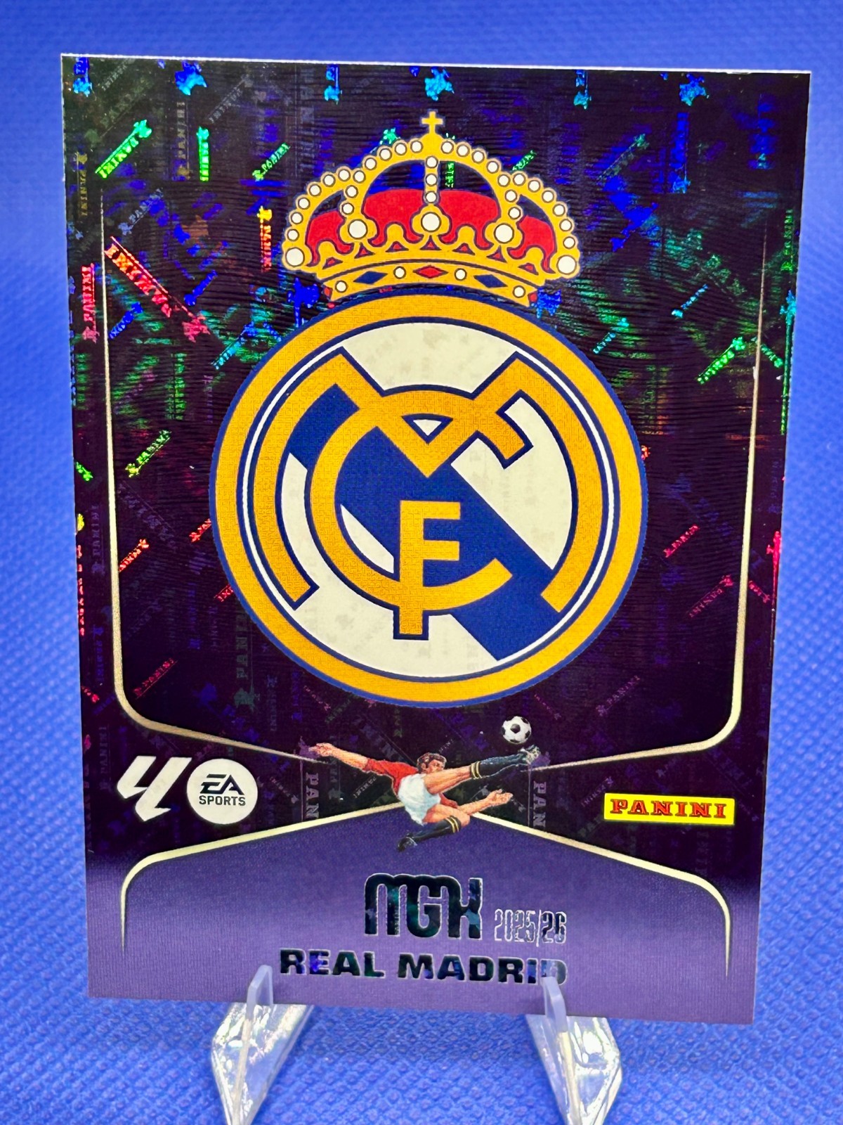 2025-26 Panini La Liga Megacracks MGK Real Madrid Team Badge #217
