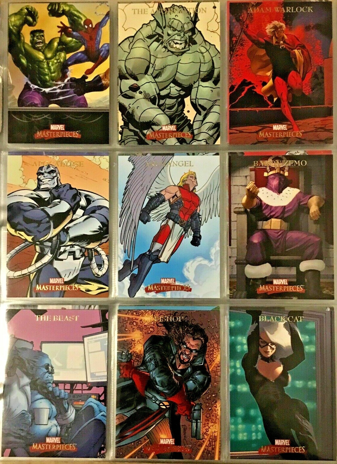 MARVEL MASTERPIECES (2007, Skybox) Base Cards Pick 1 From List