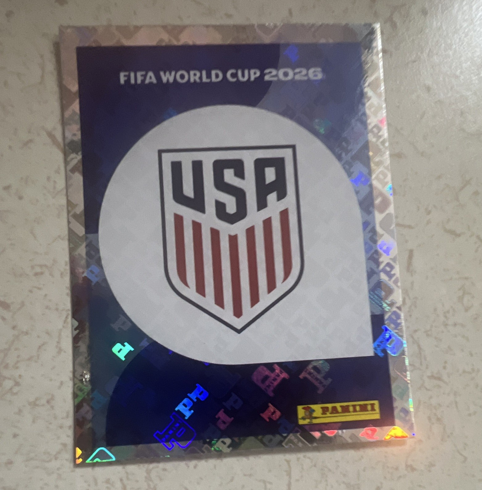 Panini FIFA World Cup 2026 United States Club Badge/Logo Sticker USA 1