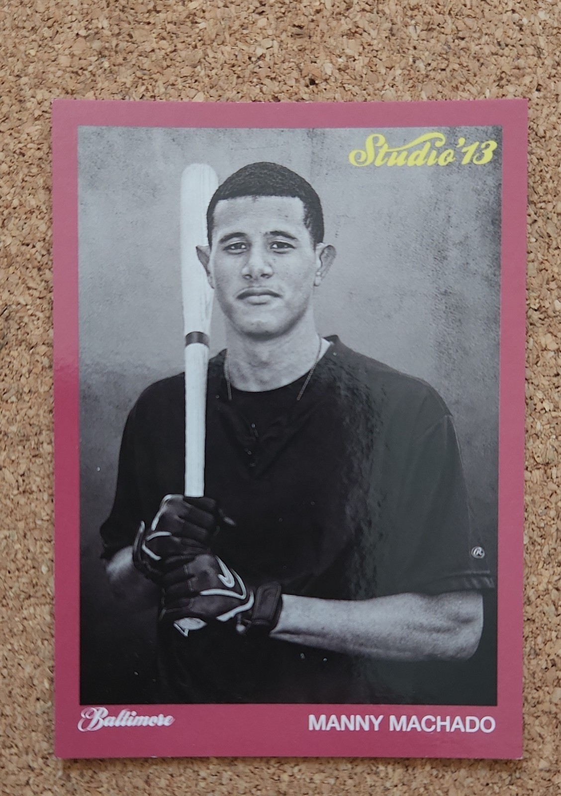 2013 Panini Father’s Day – Studio Manny Machado #16 (RC)