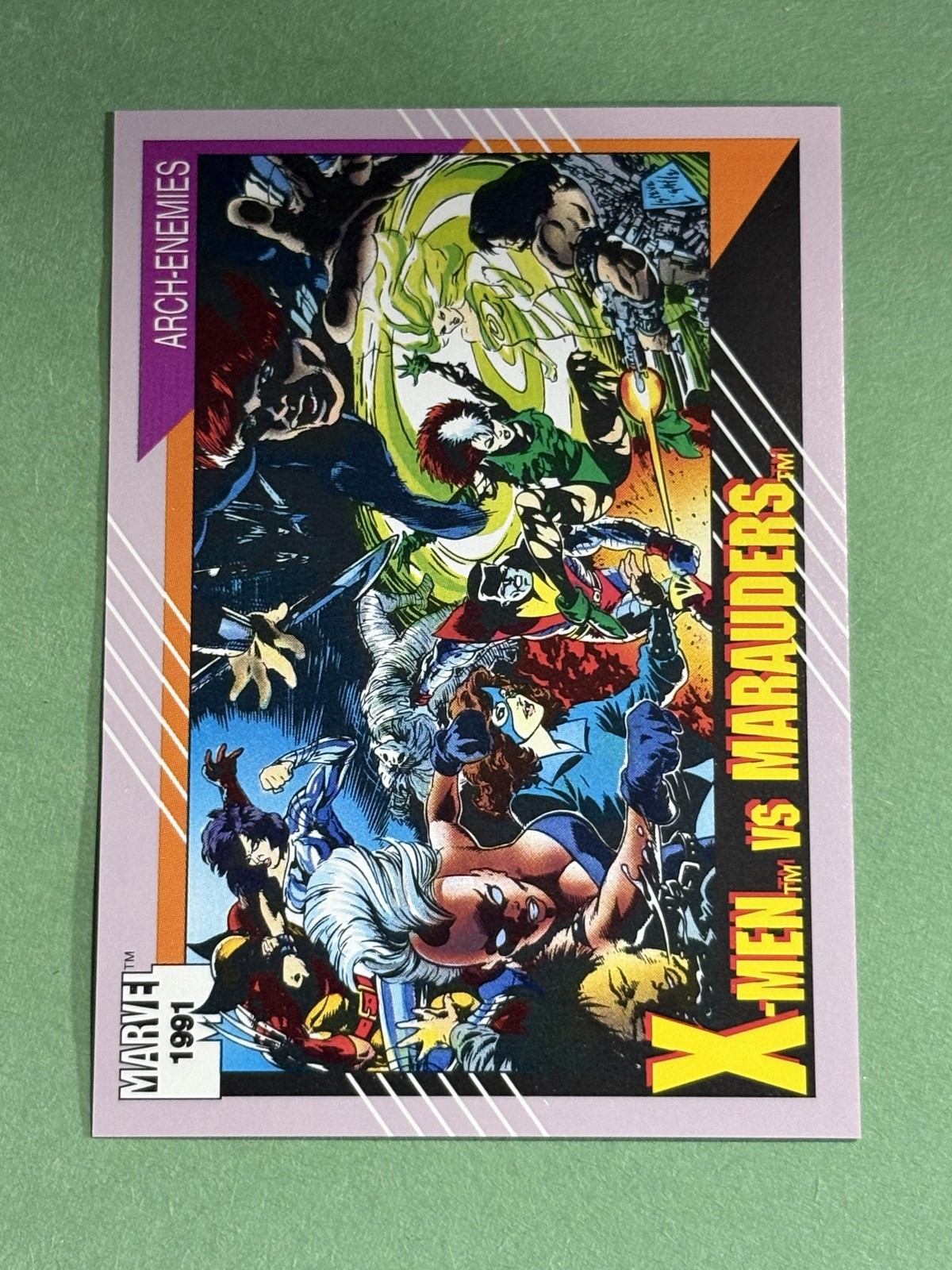 X-Men vs. Marauders 1991 Impel Marvel Universe II #117 *R130*