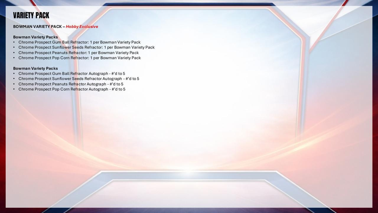 2026 Bowman Baseball Mega Box