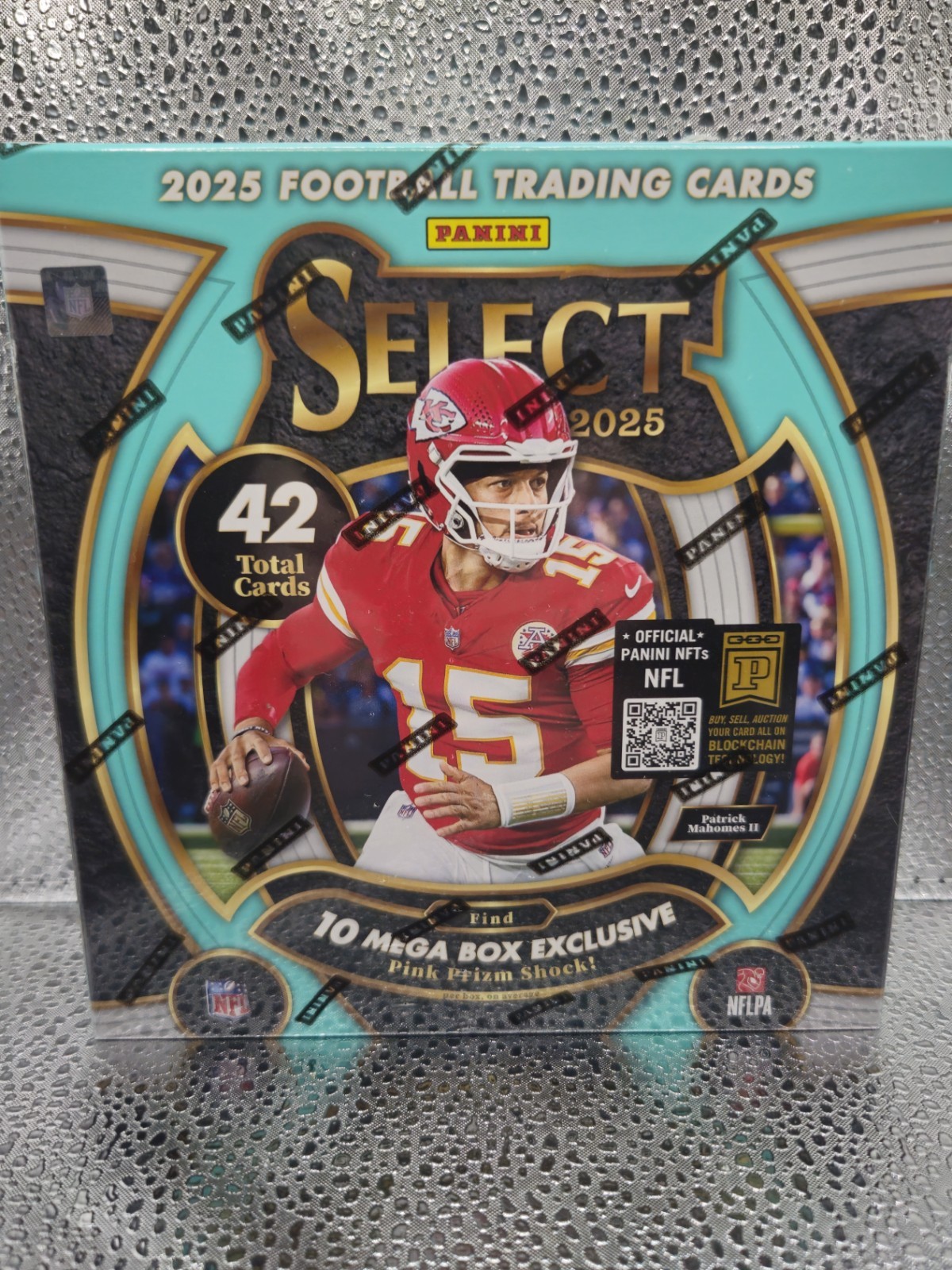 Panini Select 2025 NFL Football Mega Box Exclusive -NEW- 10 Pink Shock Prizms +