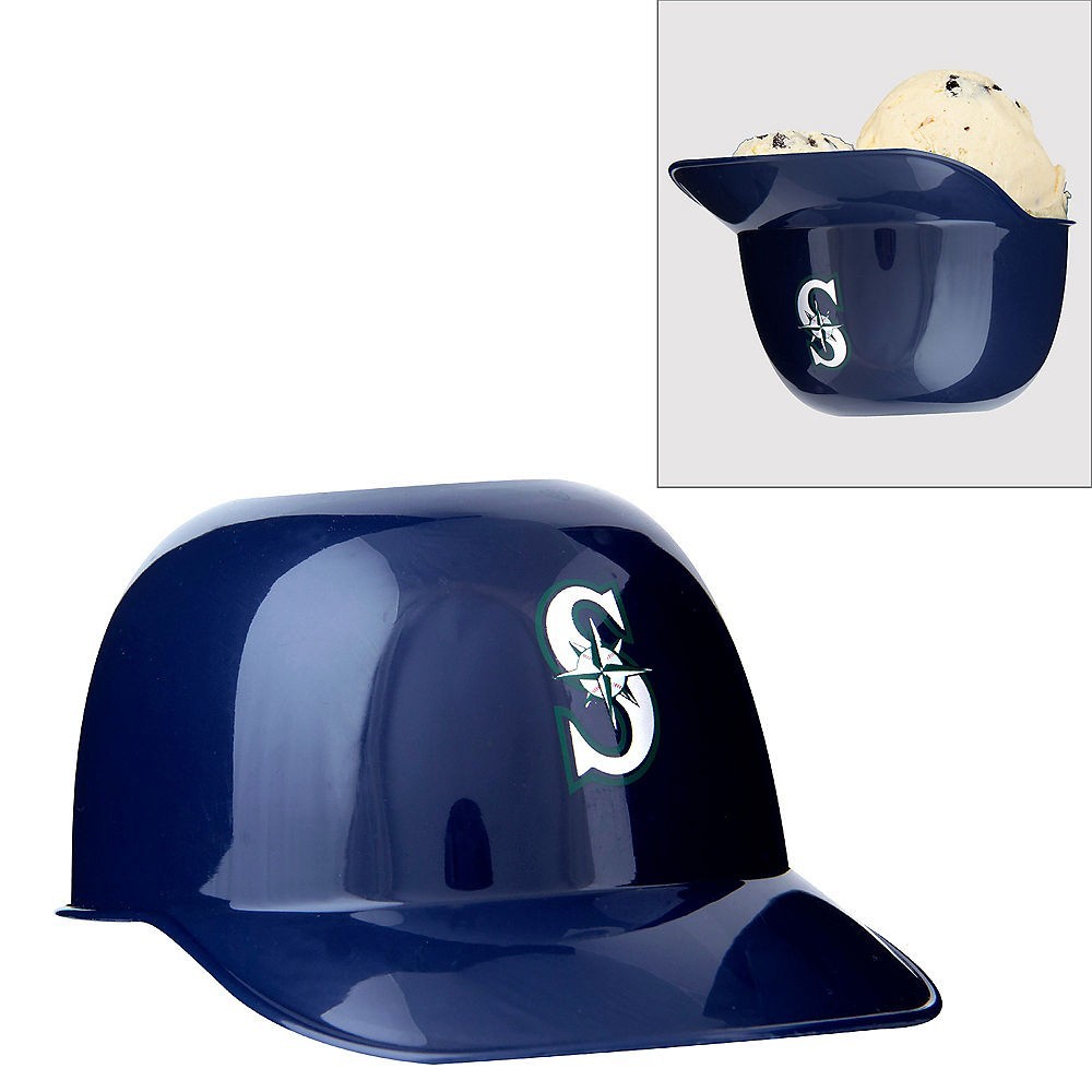 Seattle Mariners MLB Baseball 8oz Ice Cream Sundae Helmet Snack Bowl Cup NEW